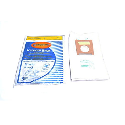  Tvp 50 Allergy Type G Canister Bags Hard Floor