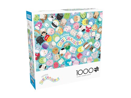 Buffalo Games - Squishmallow - Squishmallow Friends - 1000 Piece Jigsaw Puzzle for Adults Challenging Puzzle Perfect for Game Nights