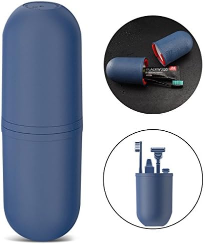 Toothbrush Holder,USAR Capsule Travel Toothbrush Cup Couples Camping Cup,4 in 1 Creative Storage Cup Portable Wash Cup Multifunctional Cup for Camping Hiking Outdoors,2-4 people use