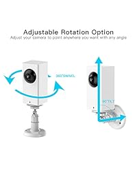 KASMOTION - Soporte de cámara para cámara Wyze Cam Pan 1080p Pan Tilt Zoom Wi-Fi Smart Home Security Camera (2 unidades)