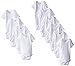 Gerber Unisex-Baby Newborn 10 Piece Onesies Bundle, White, 3-6 Months