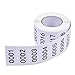 Inventory Labels - Consecutive Number Labels Inventory Stickers - Product Claiming Labels 1-1000 Clothes Numbers, Moving Box Numbering 0.75" x 1.5" Size Labels primary