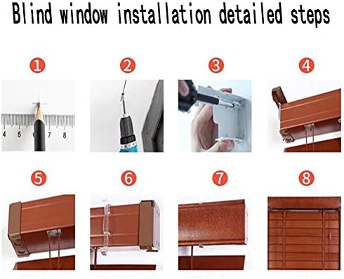 Chaxia ウィンドウブラインド カーテン ローマンブラインド バルコニー 耐湿性 丈夫 竹 カーテン 2色の選択 複数のサイズ Color B Size 1x180cm B07vbyfw1x 9 237円