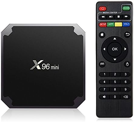 X96 MINI Android TV Box,4K Smart TV Box Android 7.1.2 Set Top Box,Quad Core 2G/16G Ultra HD Streaming Media Players with WiFi