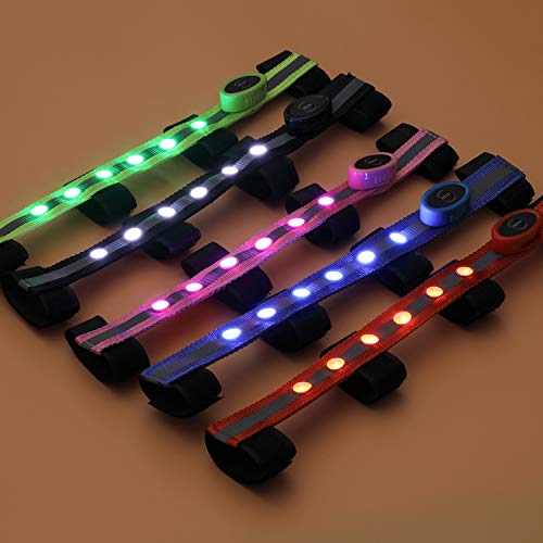 MOYLOR Illuminate LED Protective Gear Head Collar for Horse Browband Horse Bridle Safety Light Horses Equipment - Horsing Accessory (1pcs of White)