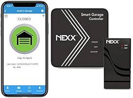 NEXX Garage NXG-100b Smart WiFi Remotely Control Existing Garage