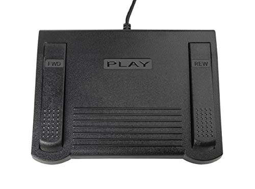 ECS LX-055-7 Lanier MedQuist Compatible Transcription Foot Pedal
