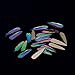 Nizi Jewelry For 3D Nails Art Deacrations 3x10mm 50pcs Long Water Drop Strass Glass Non Hotfix Crystal Rhinestones Many Colors to Choose (Rainbow)