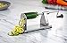 Mitbak Stainless Steel Vegetable Spiralizer Slicer | Industrial-Grade 3-Blade Zoodle Maker | Spiral Slicer Great For Salad, Low Carb, Vegan, Keto, Spaghetti | Gifts for Christmas