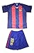 2016/2017 BARCELONA MESSI HOME KIDS JERSEY & SHORTS (Medium ( ages 6-7))