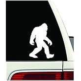 Decal Dude® Bigfoot Decal Car Truck 4x4 Yeti Sasquatch Sticker Vinyl Off Road (5.5" inches (White)