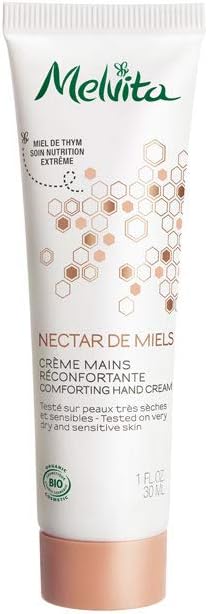 Melvita Crema de manos con néctar de miel 30 ml.