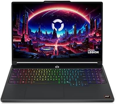 Legion 5 Gen 11 - Portátil Gaming IA 15.3" OLED (AMD Ryzen 7 250, NVIDIA GeForce RTX 5060, 165Hz, 16GB RAM, 512GB SSD, Wi-Fi7, Sin Sistema Operativo) QWERTY Retroiluminación RGB, Español-Negro