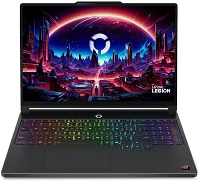 Legion 5 Gen 11 - Portátil Gaming IA 15.3" OLED (AMD Ryzen 7 250, NVIDIA GeForce RTX 5060, 165Hz, 16GB RAM, 512GB SSD, Wi-Fi7, Sin Sistema Operativo) QWERTY Retroiluminación RGB, Español-Negro