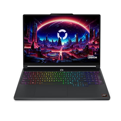 Legion 5 Gen 11 - Portátil Gaming IA 15.3" OLED (AMD Ryzen 7 250, NVIDIA GeForce RTX 5060, 165Hz, 16GB RAM, 512GB SSD, Wi-Fi7, Sin Sistema Operativo) QWERTY Retroiluminación RGB, Español-Negro