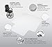Office Chair Mat for Carpeted Floors Polycarbonate Transparent for Rolling Desk Computer Chairs Low and Medium Pile Carpets 36 X 48 X1/8 Rectangular Heavy Duty Thick and Sturdy Shipped Flat