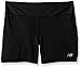 New Balance Girls' Big Performance Bike Short, Black, 10-12