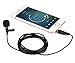 Seacue 3.5mm Lavalier Omnidirectional Microphone for iPhone & Android and Other Mobile Device