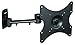 Full Motion Tilt Swivel Articulating TV Wall Mount Bracket with Removable Face Plate for EZ On-Off Installations Prefect for Trailers, RV's Campers, Fit's Most 23-42