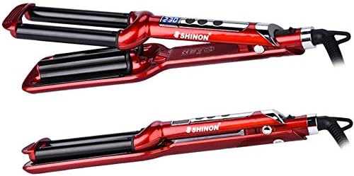 YONAIL 3 Barrel Curling Iron Beach Wave Hair Curler - Image 3