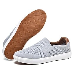 konhill Men's Slip on Sneaker - Knit Walking