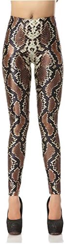 Women's Fashion Digital Print Fadeless Colorful Stretch Leggings Ankle Length Tight Pants