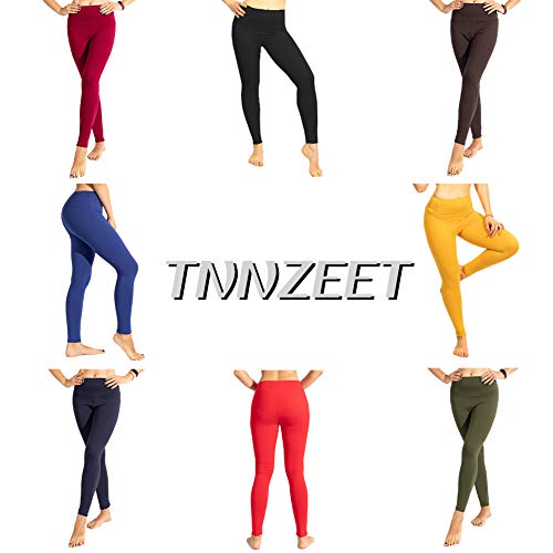 image for TNNZEET High Waisted Leggings for Women Girl Athletic Plus Size Yoga P