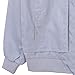 Men Fashion Classic Collarless Bomber Jacket Slim Bike Motorcycle Coat Outwear(US Size M,Sliver)