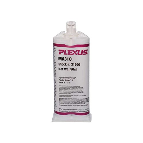 Plastic Welder II Adhesive for Engineered Plastics, 47mL Cartridge