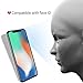 iCarez Tempered Glass Screen Protector for iPhone X iPhone XS 5.8 Inches, 2-Pack 3D Full Coverage