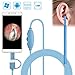 USB Otoscope, VTOSEN Ear Cleaning Endoscope 1.3MP Digital Ear Scope Inspection Camera with 6 LED Lights, Earwax Cleaning Tool for Mirco USB & USB-C Android Phone Tablet, Windows & Macbook OS Computer