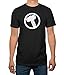 Marvel Avengers Thor Logo Mens Black T-Shirt (Large)