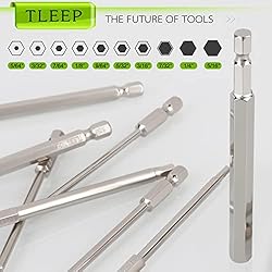TLEEP 20 x 1/4 Inch Hex Head Allen Wrench Drill