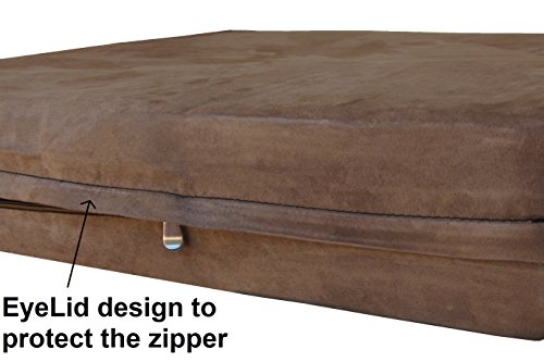 image for dogbed4less Heavy Duty Orthopedic Memory Foam Pet Bed with Waterproof 