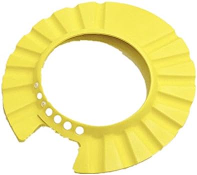 Allbrit Safe Shampoo Baby Shower Cap Bathing Bath Protect Soft Cap Hat yellow