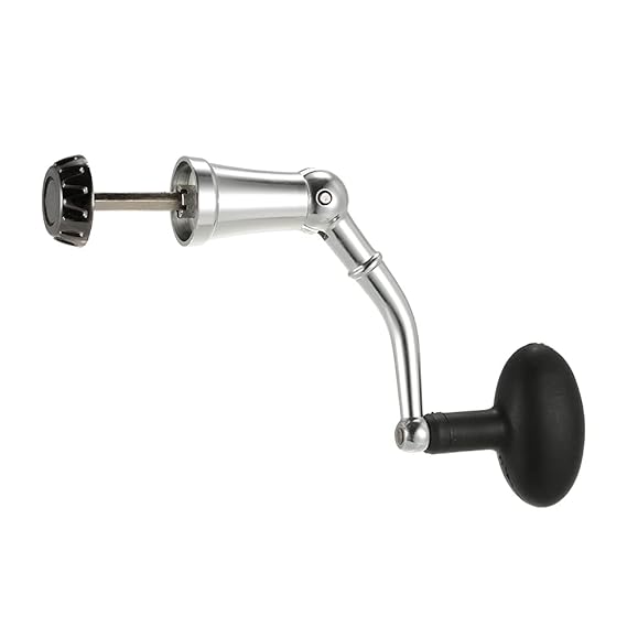 Aluminum Alloy Rotary Knob Foldable Power Handle for Fishing Spinning