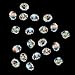 Swarovski Crystal, #5328 Bicone Beads 2.5mm, 20 Pieces, Crystal AB