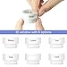 Travel Bottles, Wedama Leakproof Silicone Travel Containers TSA Approved SqueezableTravel Bottles & Accessories (3oz/ 6Pack)