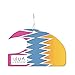 Ulu Lagoon Coconut Surf Wax Scent Mini Wave Air Freshener (80's)
