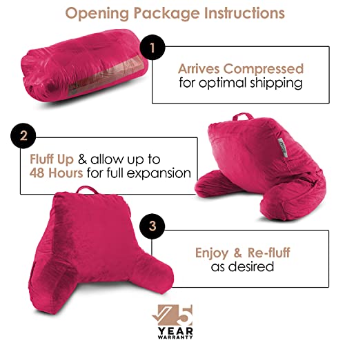 Nestl Reading Pillow for Kids, Small Bed Pillow, Back Pillow for