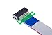 KNACRO PCI-E Extension Cable 36Pin PCI-E 1x Riser Card for 1U 2U