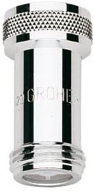 GROHE 14159000 Double Backflow Preventer, Grau