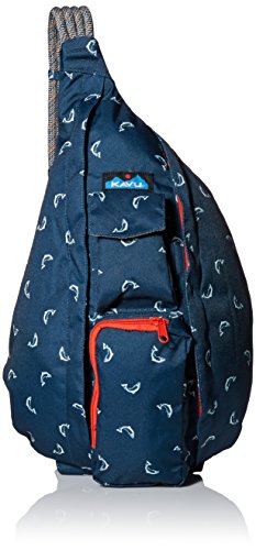 KAVU Rope Sling Backpack, Fly Fish, One Size