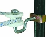 Field Guardian T-Post Polyrope Corner Insulator, White