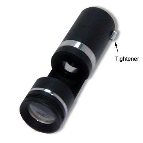 Professional Jeweler's Darkfield Loupe w/Flashlight, Dark Field Hastings Loupe Magnifier