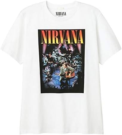 Amazon Co Jp Mサイズ ニルヴァーナ Tシャツ 白 カートコバーン ホワイト ホビー