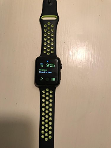 Apple watch nike+ 42mm space gray aluminum case with bl…