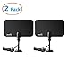 ViewTV Flat HD Digital Indoor TV Antenna 2 Pack Bundle - 25 Miles Range