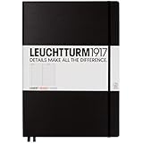 Leuchtturm Master Ruled Notebook A4 Plus, Black