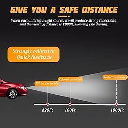 3D Strong Reflective Stripe Sticker for Car Fender